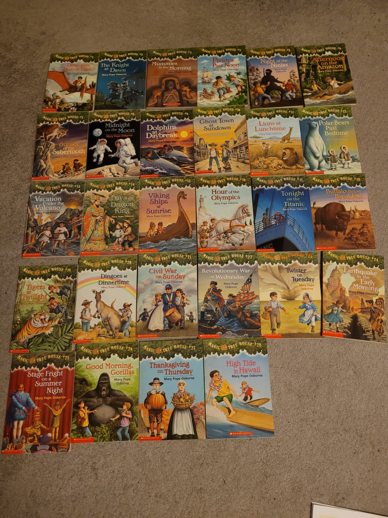 Books  - Magic Tree house