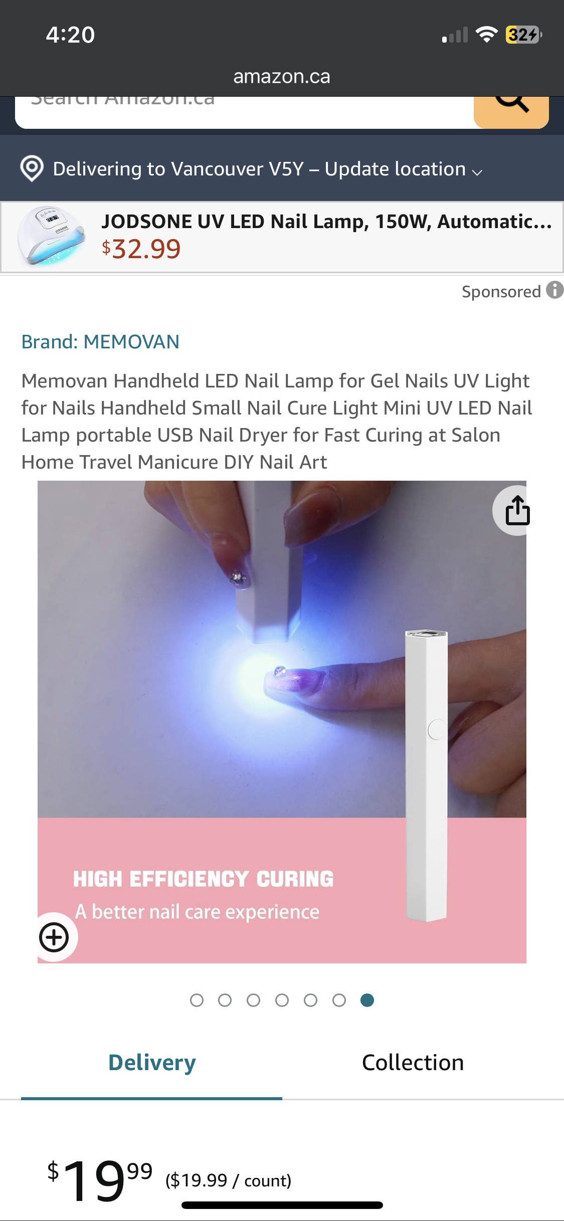 LED UV Nail lamp - photo 3