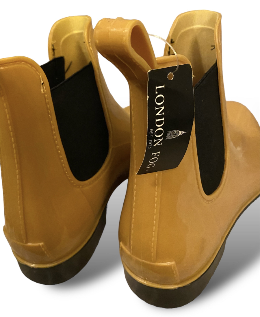 LONDON FOG YELLOW CHELSEA RAINBOOTS - photo 3
