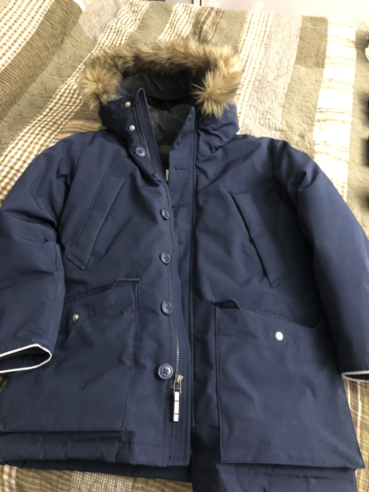 Gap kids XL blue jacket