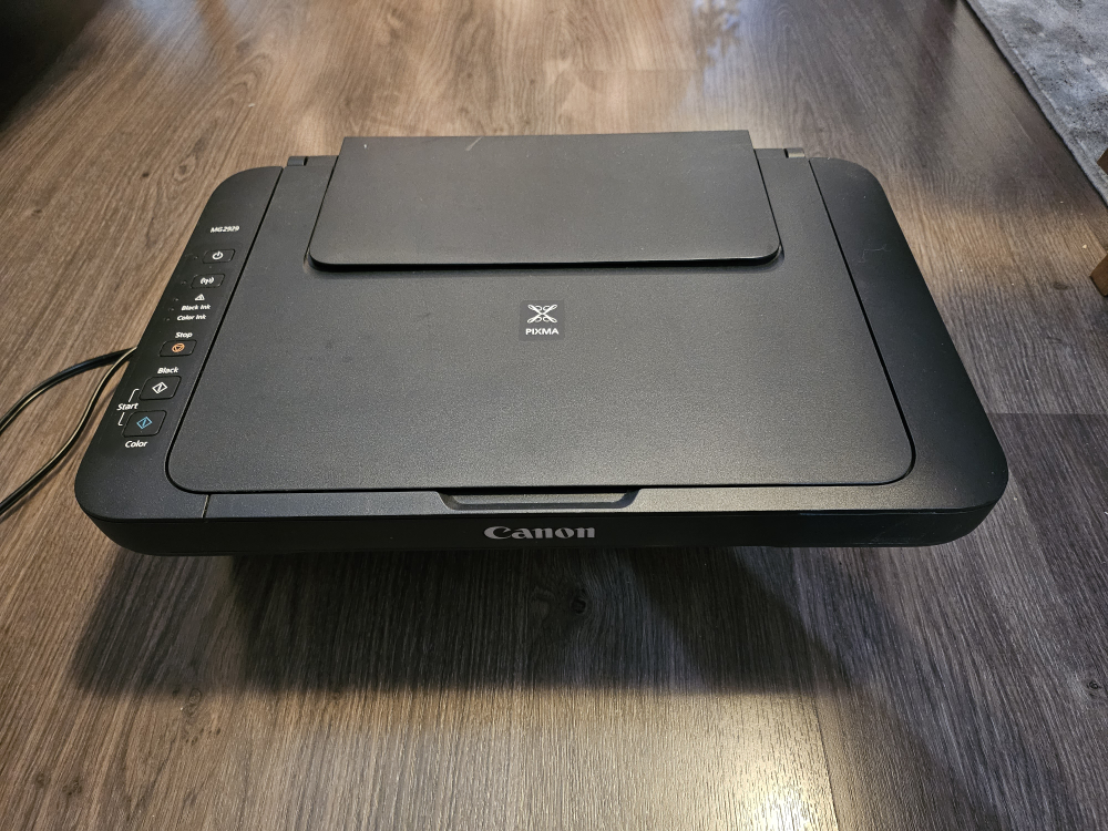 Canon Color Printer/copier/scanner with ink #freecycle