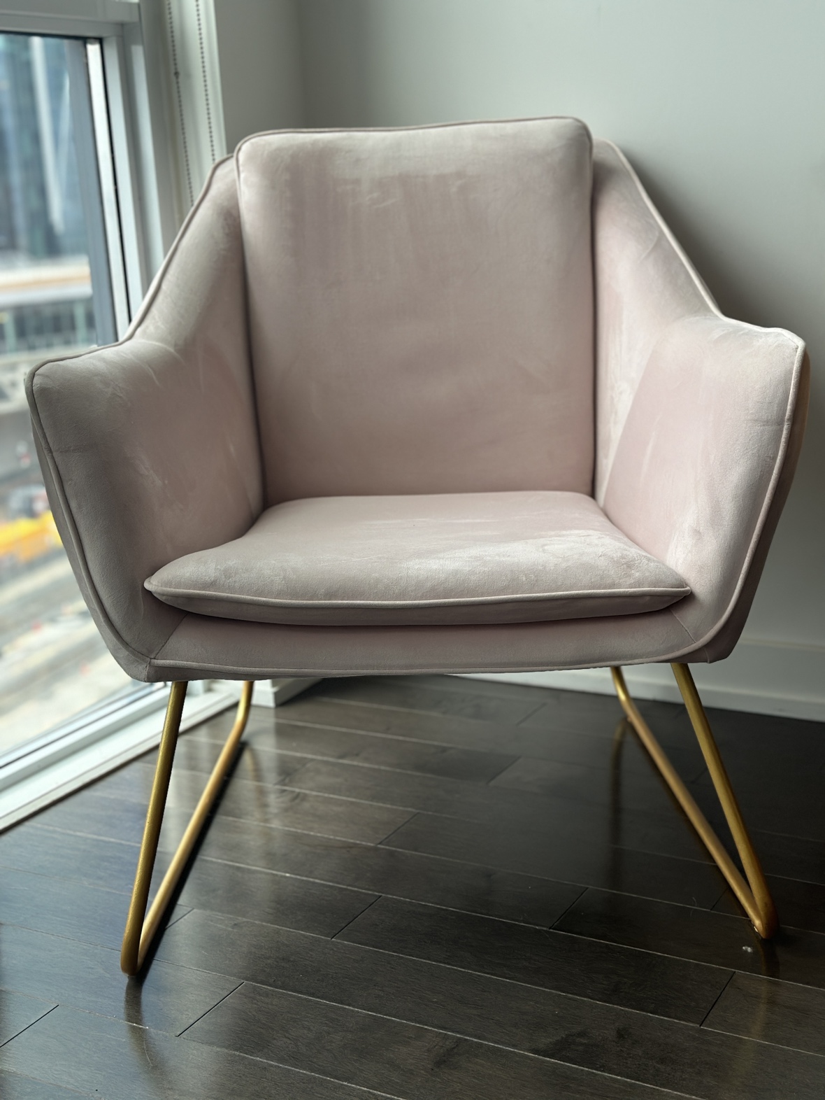 Structube Pink Accent Chair (model Rainer) - photo 3