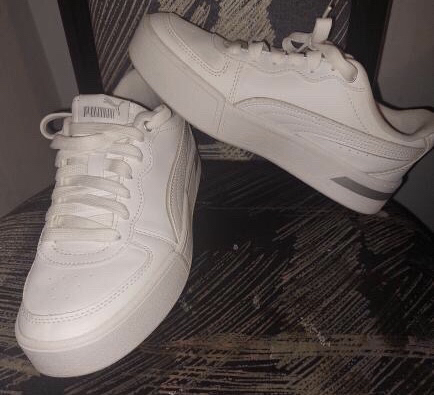 Puma White Leather Sneakers - photo 4