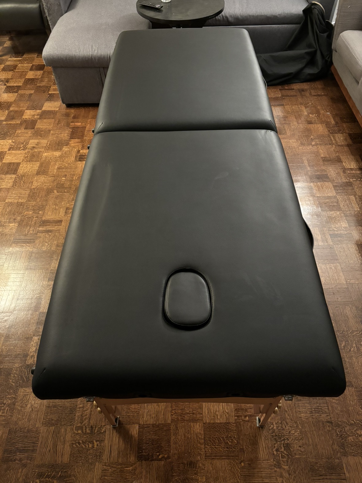 Massage table