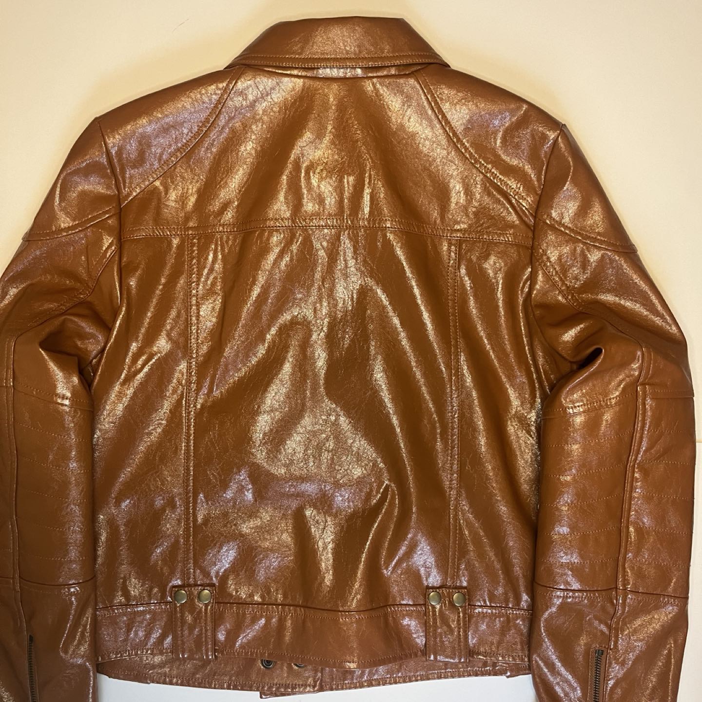Free People Josie Vegan Leather Biker Jacket image indicator(5)