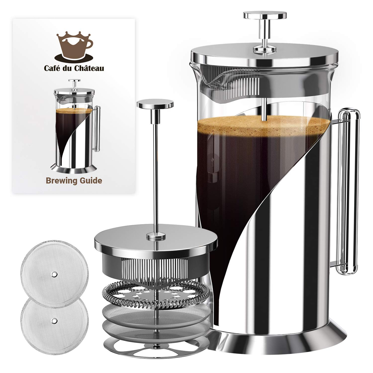 Cafe du chateau French press image indicator(8)