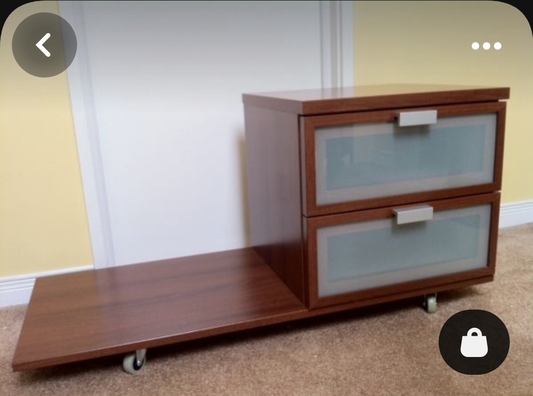 Ikea bed and nightstands for sale - photo 3