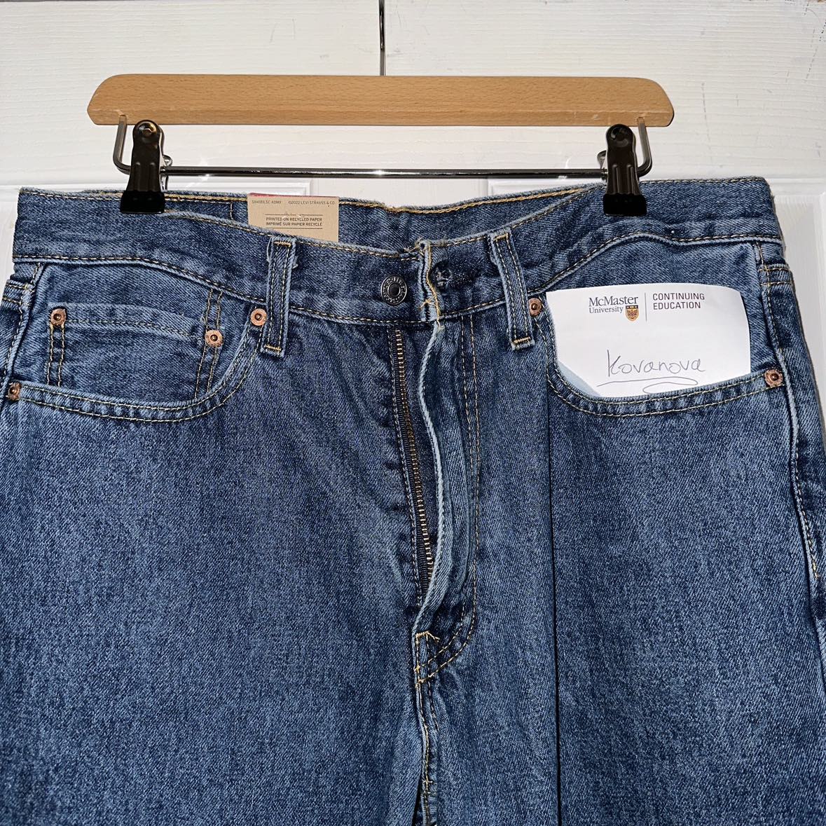 550 Relaxed Levi’s Denim Jeans (blue) - photo 2