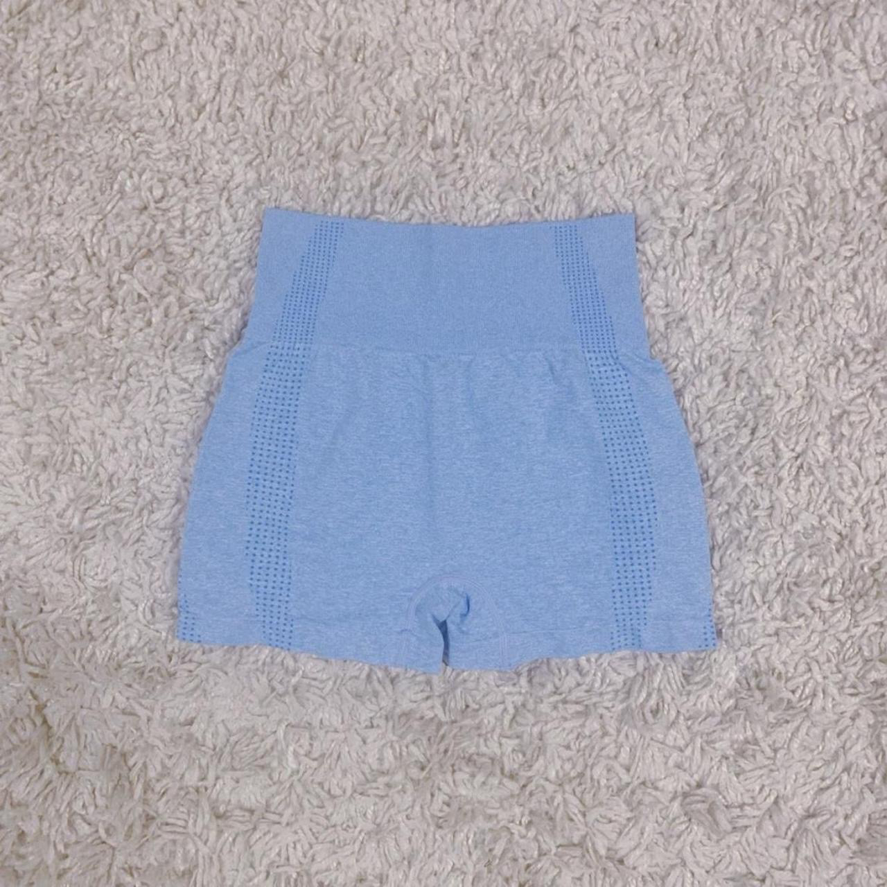2 piece vital seamless shorts + crop top gym set - photo 2