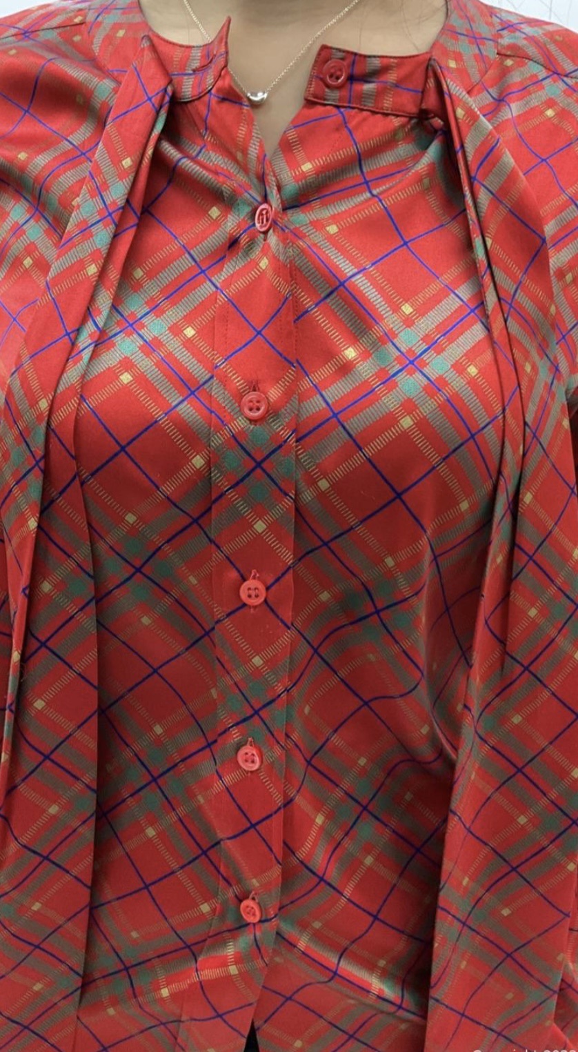 Vintage Authentic Saint Laurent Buttoned Blouse - photo 2