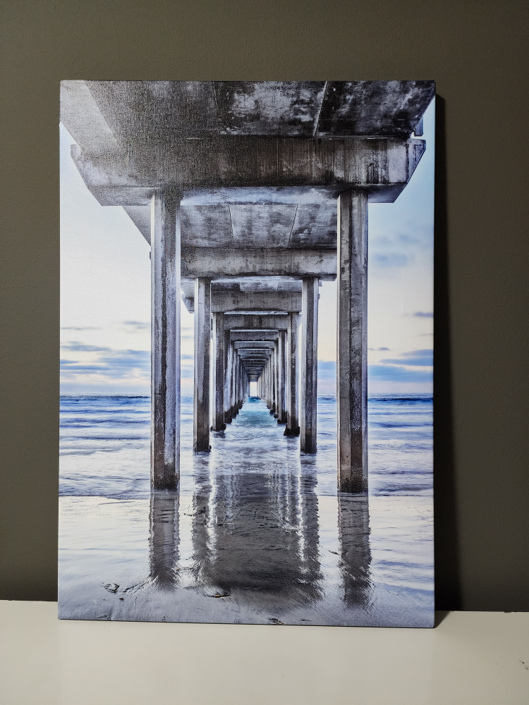 Wrapped Canvas Photograph Print -Support Pillars image indicator(3)