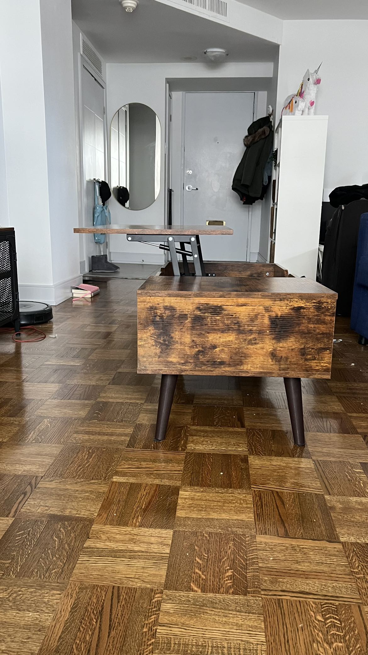 Wayfair coffee table with storage - photo 3