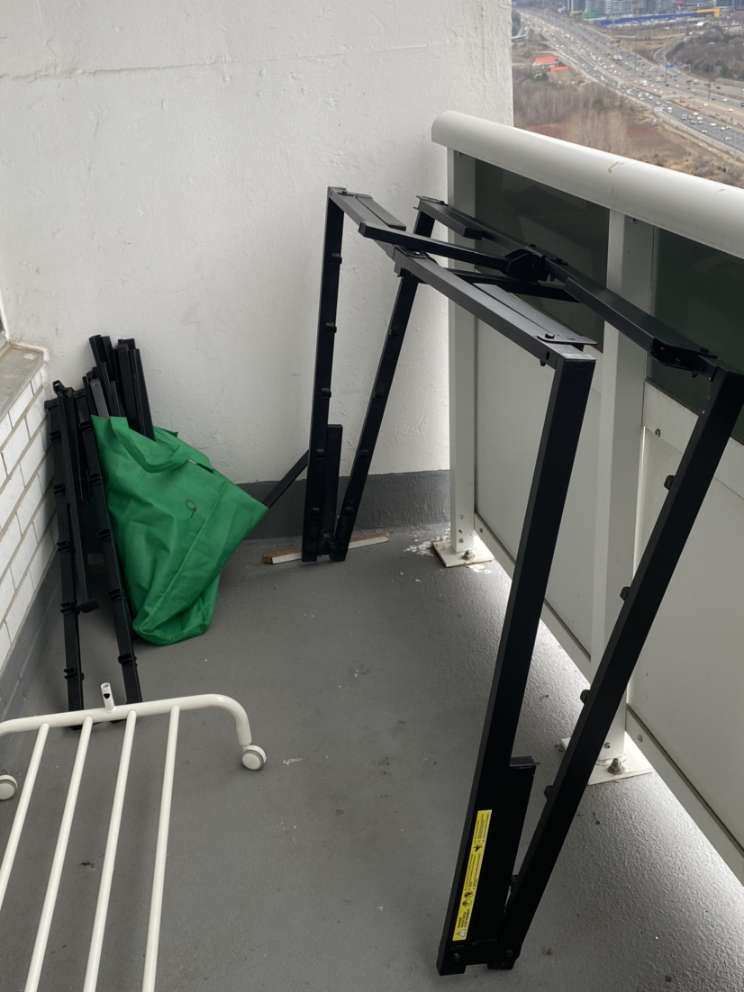 Queen metal bed frame