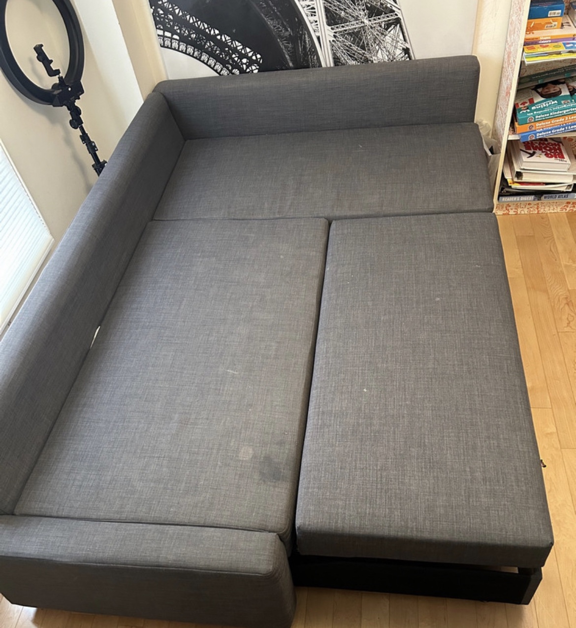 FRIHETEN IKEA couch with storage - photo 4