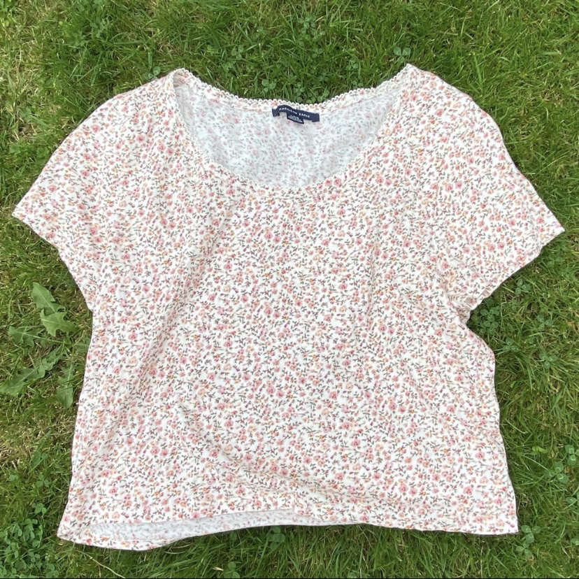 American eagle floral shirt size large thumbnail