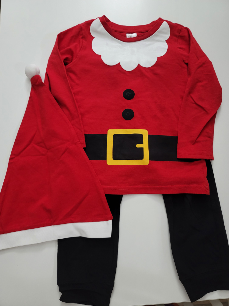 Christmas Santa 3 pieces cotton  outfit 🎁
