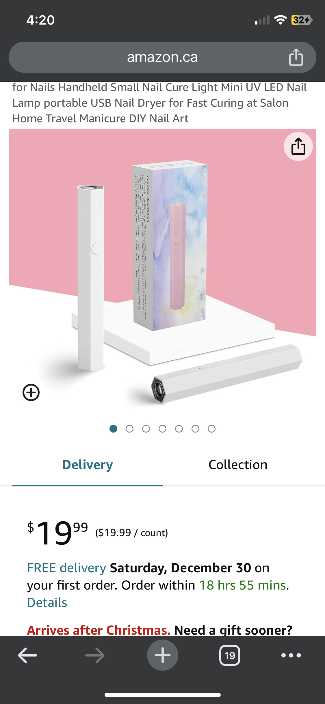 LED UV Nail lamp image indicator(2)