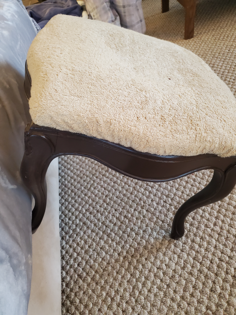 Wooden foot stool - photo 2
