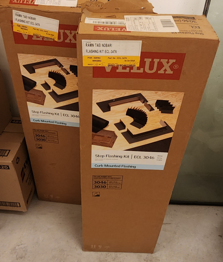 Step flashing - Grey image indicator(2)