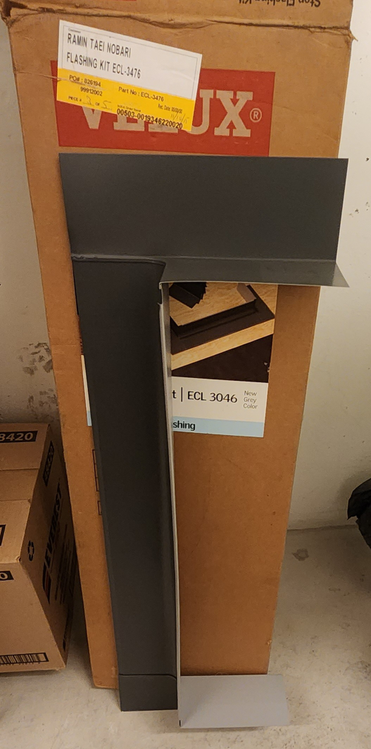 Step flashing - Grey image indicator(3)