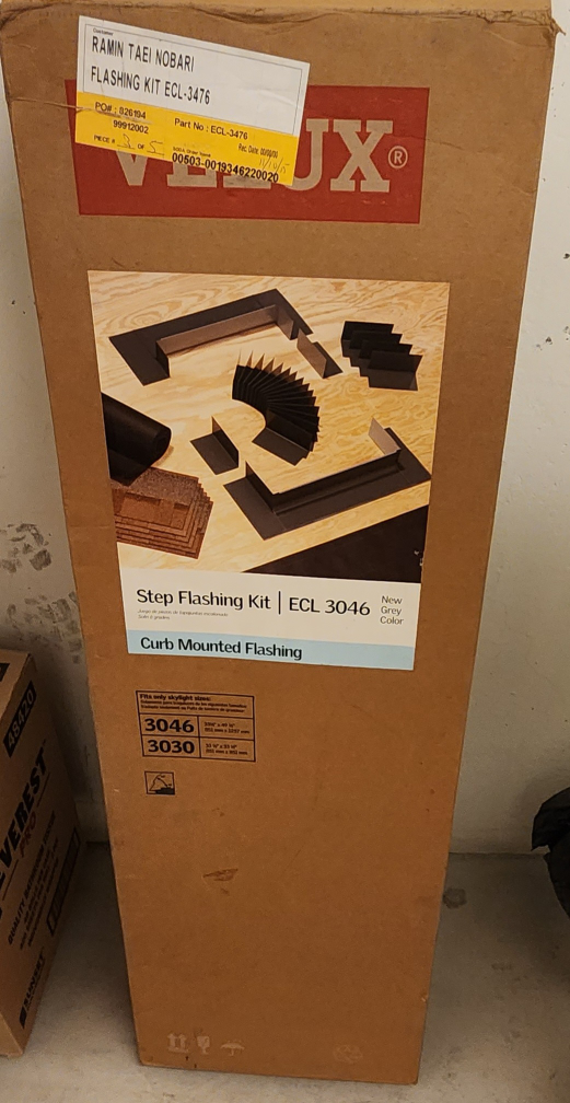 Step flashing - Grey image indicator(4)