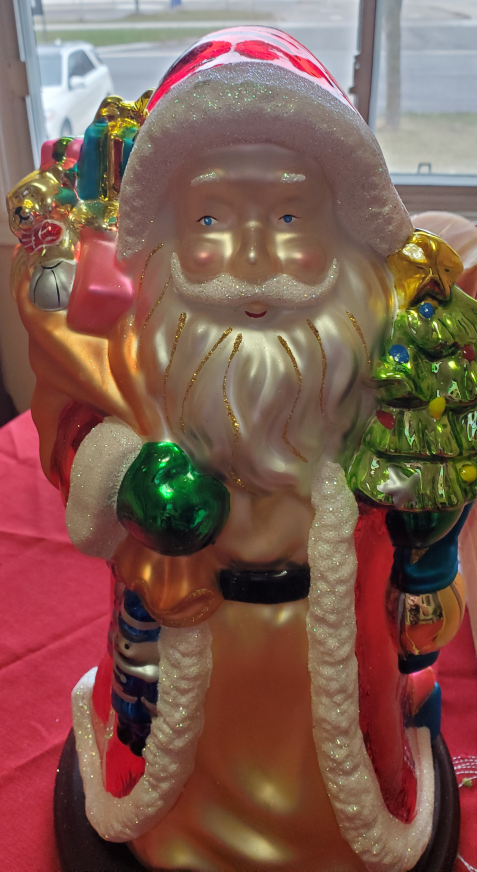 Pacconi Classics Blown Glass 16" Santa - photo 2