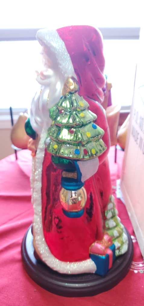 Pacconi Classics Blown Glass 16" Santa - photo 4
