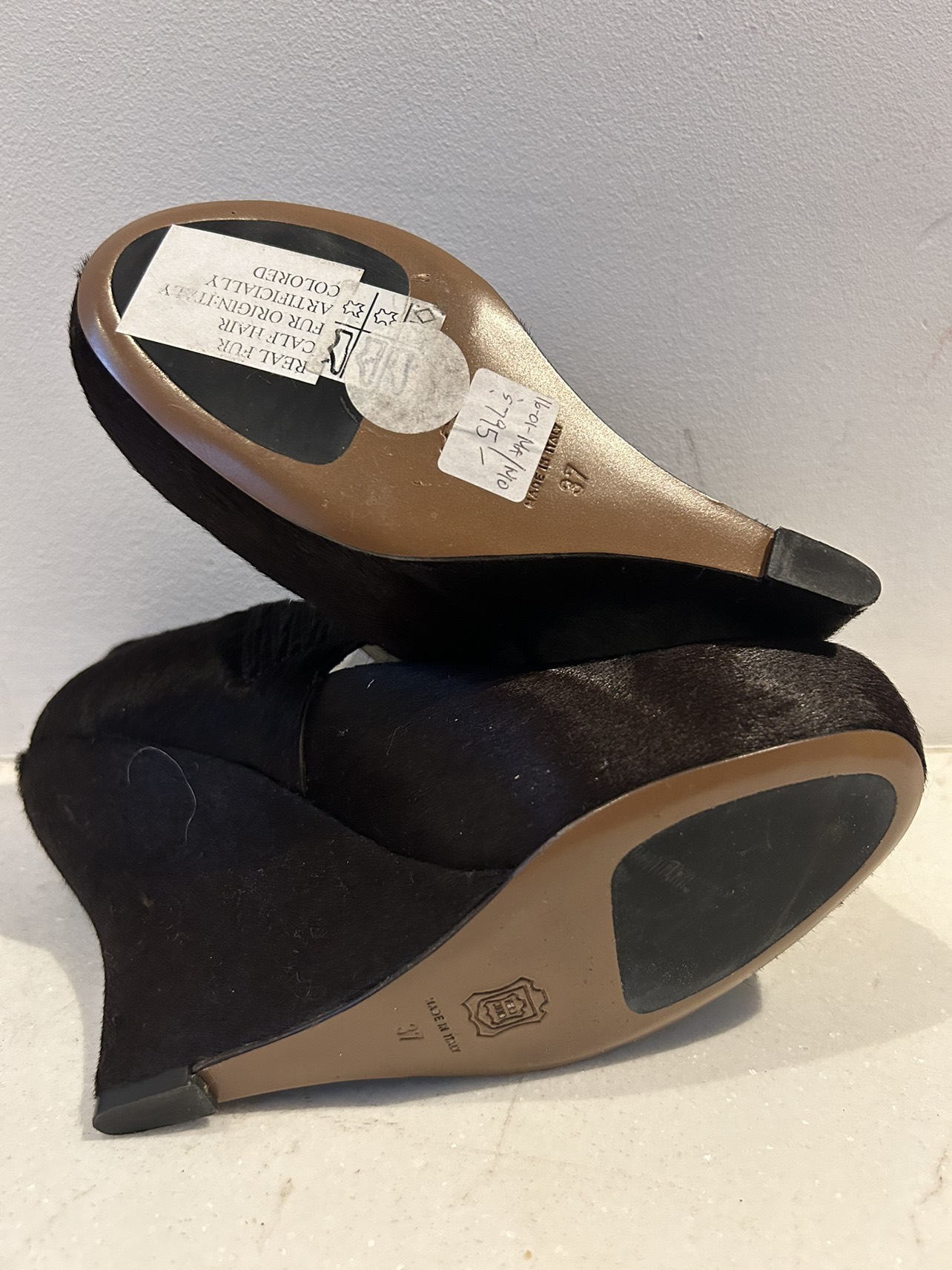 New in box MARNI calf hair Mary Jane’s 7 image indicator(8)