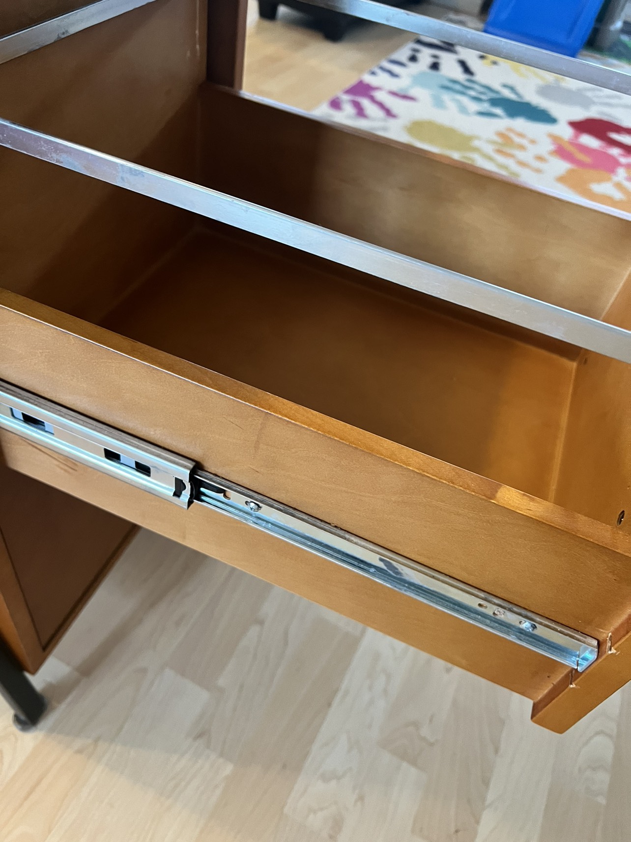 Vintage Pottery Barn File Cabinet - 2 Drawers #SellingSpree image indicator(7)