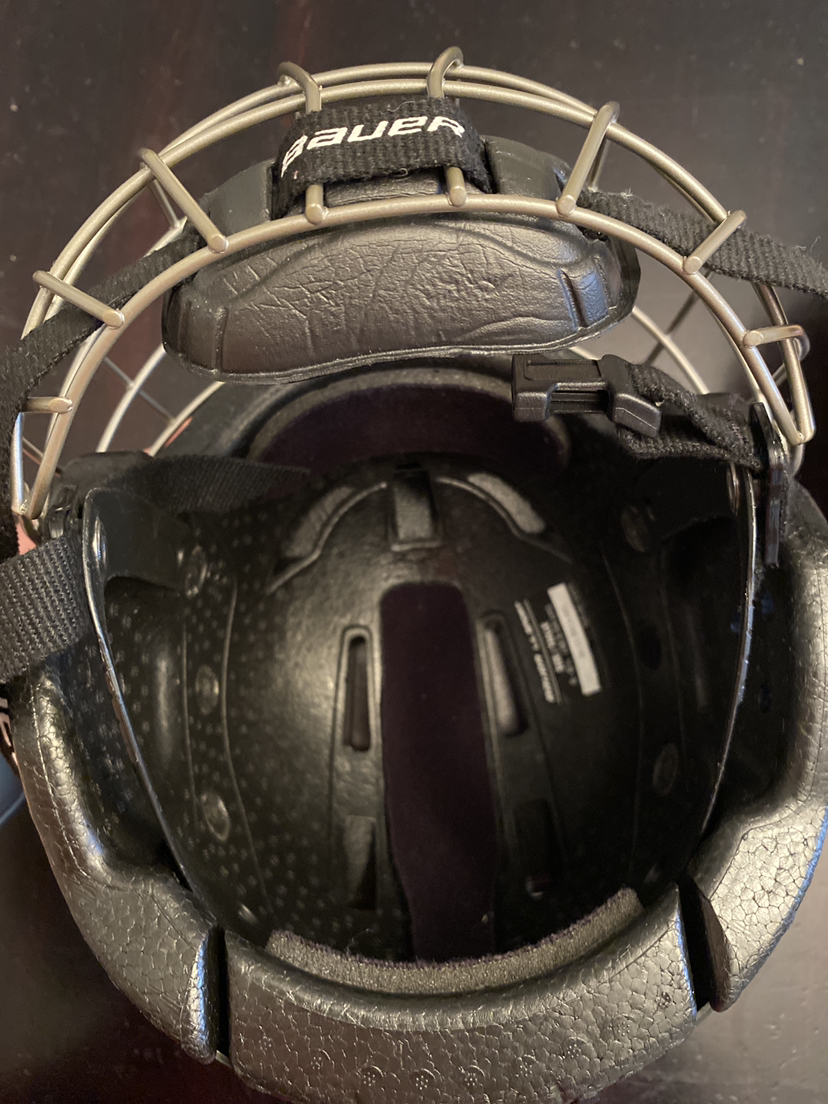 Kids helmet with cage - photo 3