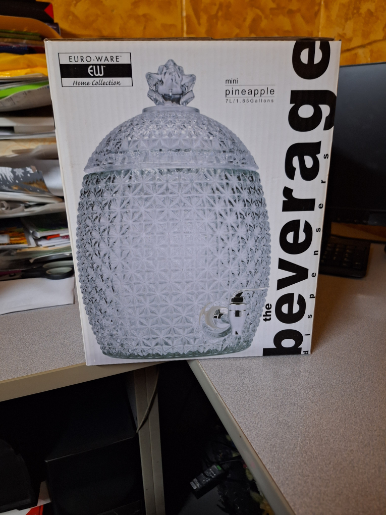 Euro-Ware 7L Pineapple Beverage Dispenser image indicator(4)