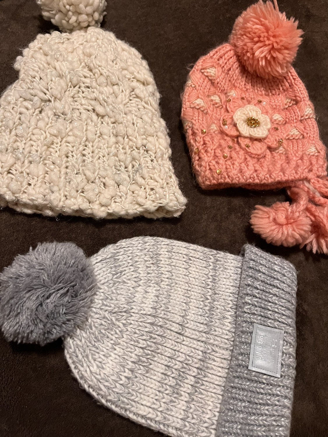 Under Armour with 2 frees beanies image indicator(3)