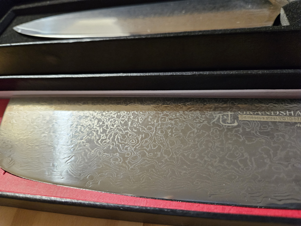 2 Damascus kitchen knolives - photo 2