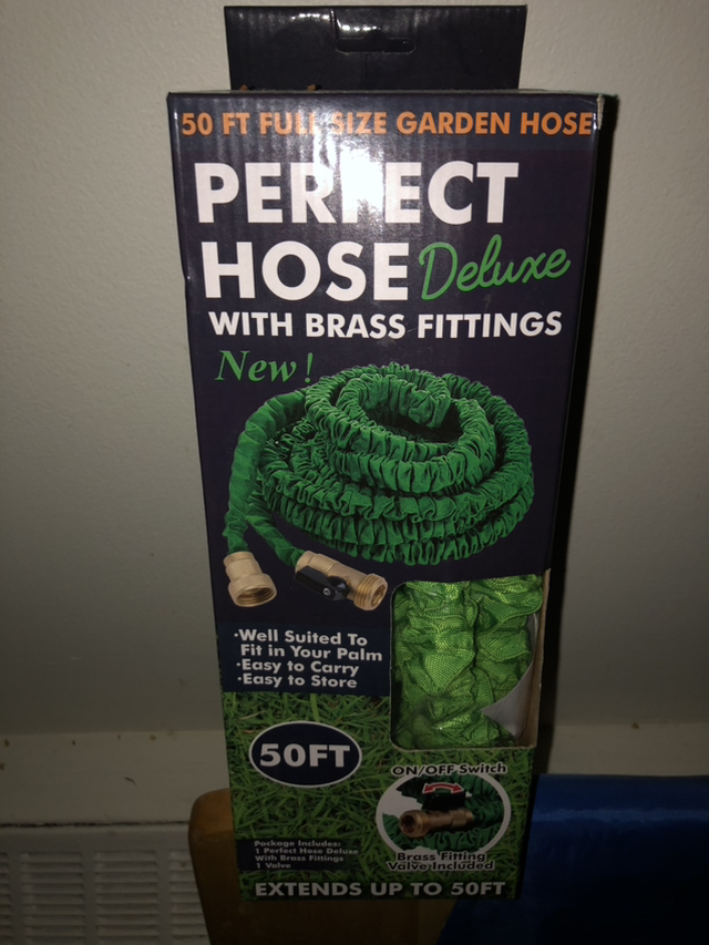 brand new perfect hose with brass fittings - photo 3