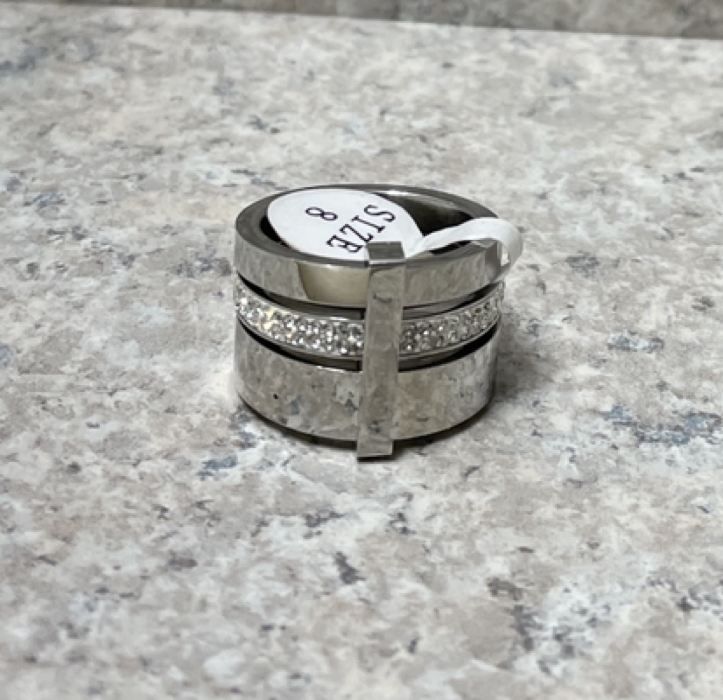 Mens or Women’s 3 layer stainless steel ring image indicator(5)