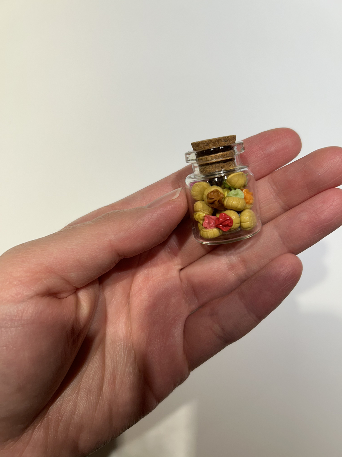 Tiny glass jar of dessert image indicator(3)