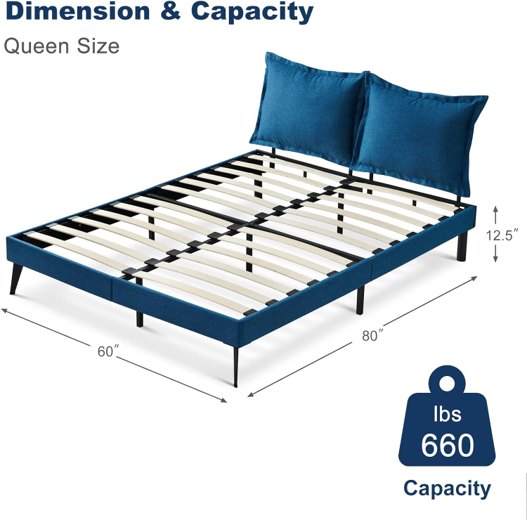 Brand new Queen Platform Bed - photo 2