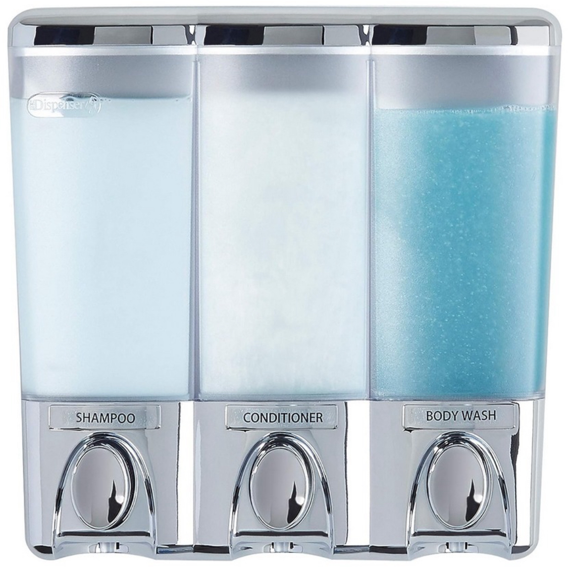 Soap dispenser with 3 chambers image indicator(2)