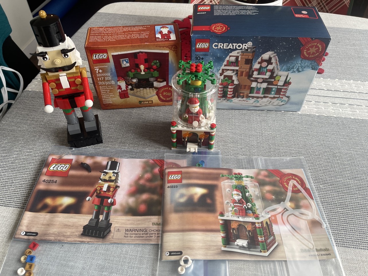 Christmas Lego Limited Editions. 4 sets thumbnail