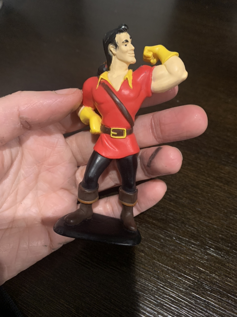 $10 for both or $5 each  Beauty and the Beast Gaston and Belle