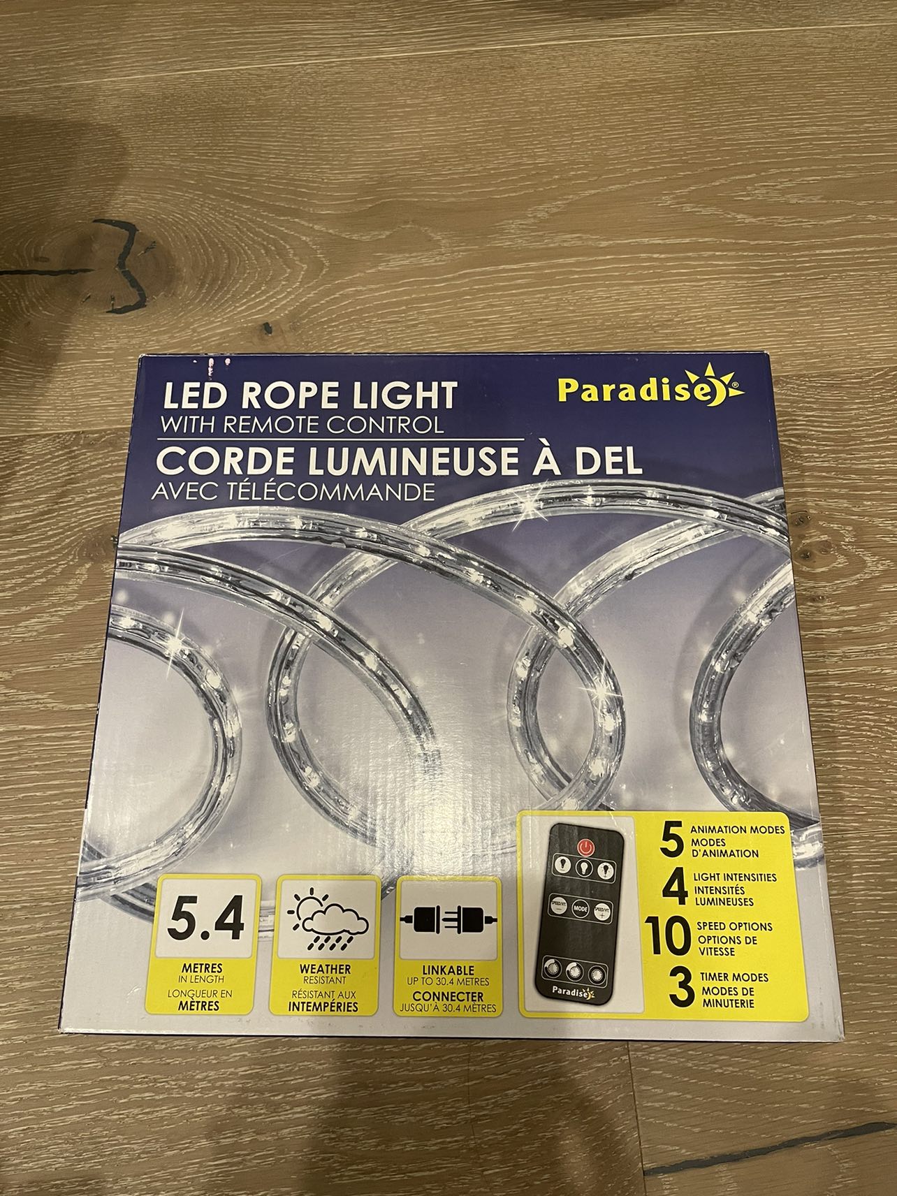 New LED rope lights with remote control 18fts#SellingSpree thumbnail