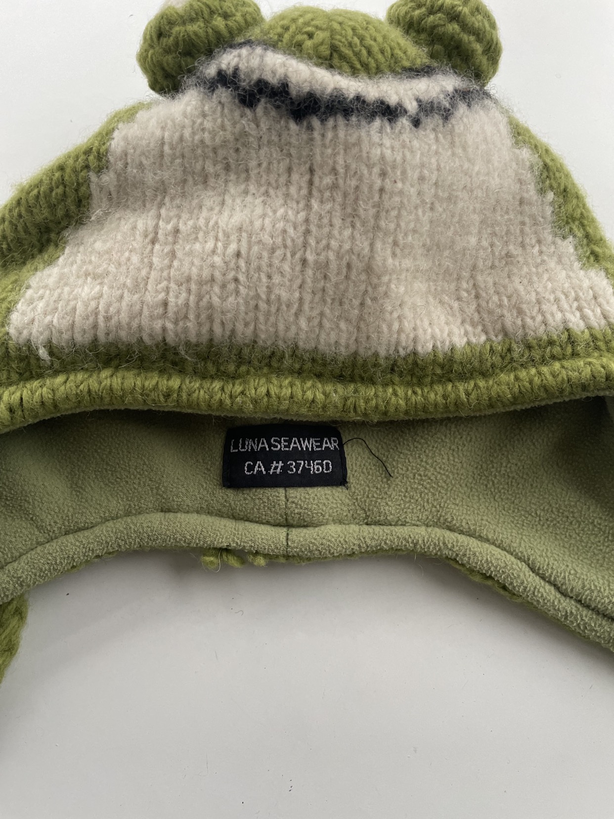 Wool frog kids hat 🎁 - photo 2