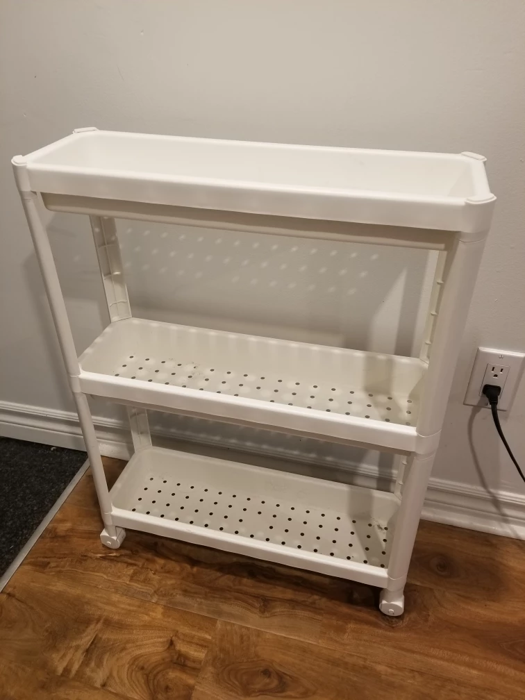 3 level plastic shelves thumbnail