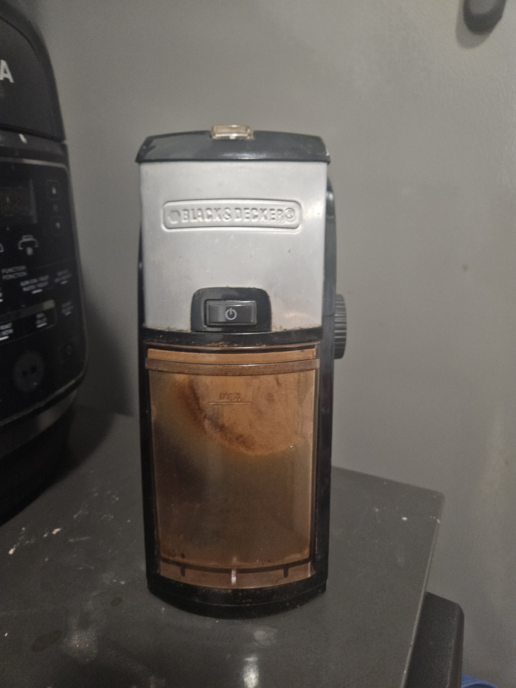 Black & Decker Coffee Grinder #freecycle thumbnail