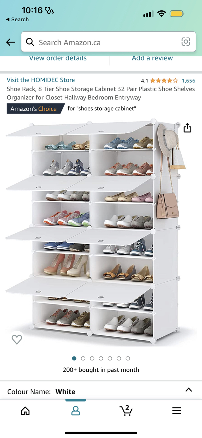 shoe storage cabinet