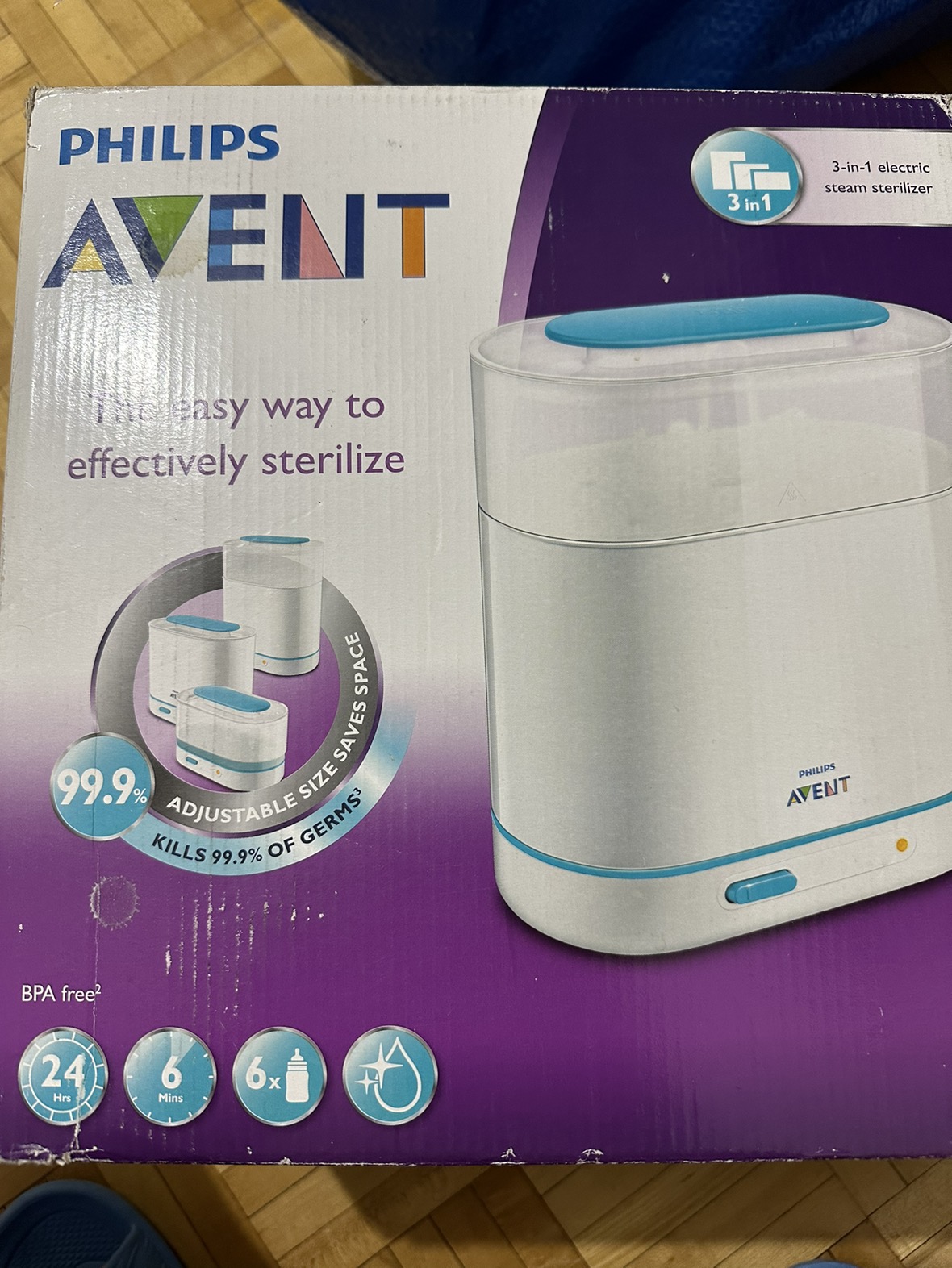 PHILIPS AVENT Feeding bottle sterilizer#freecycle thumbnail