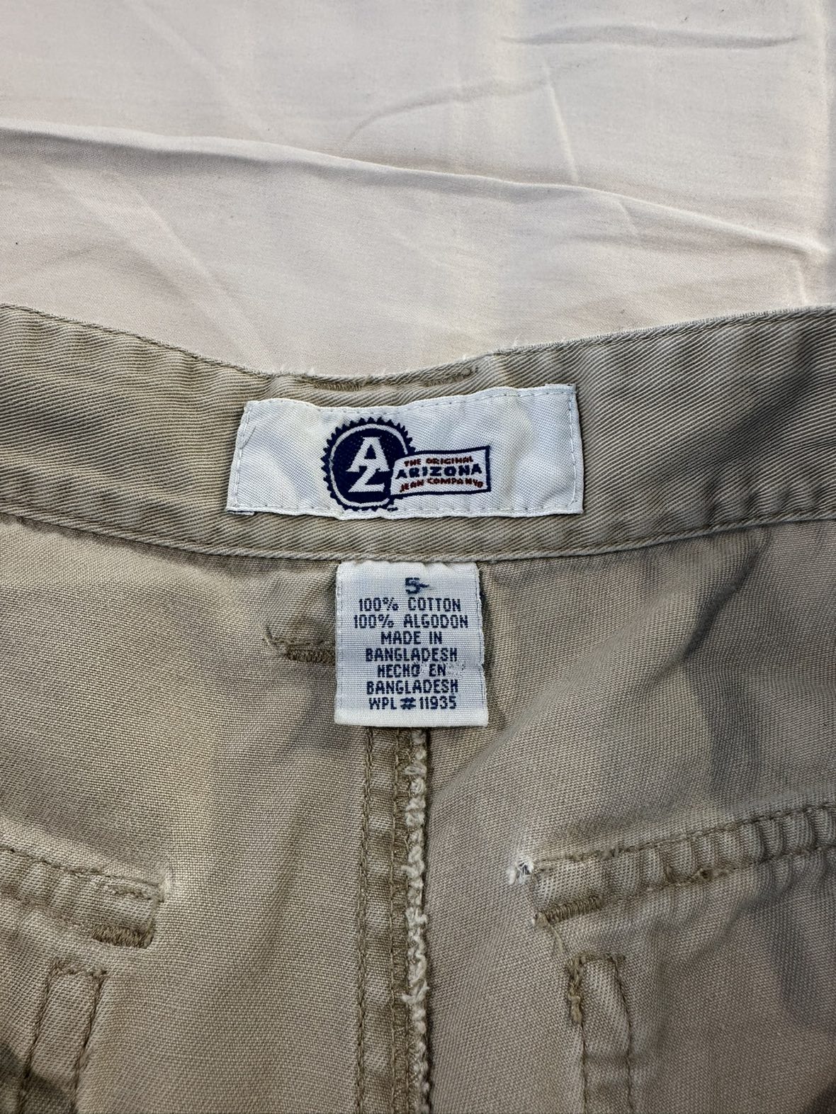 Vintage Arizona Beige Short Cargo Pants size S - photo 3