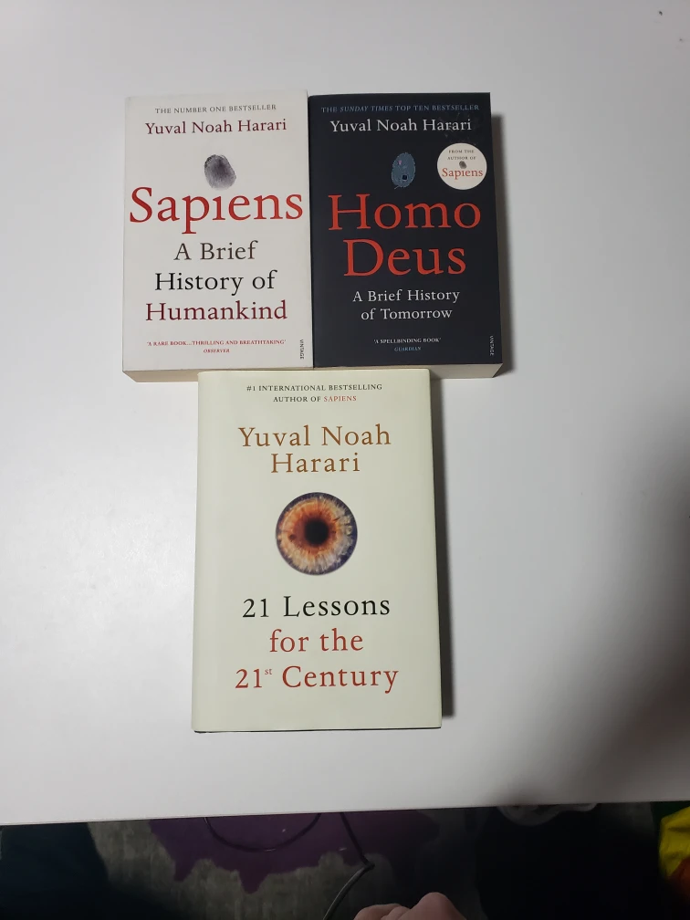 Yuval Noah Harari books thumbnail
