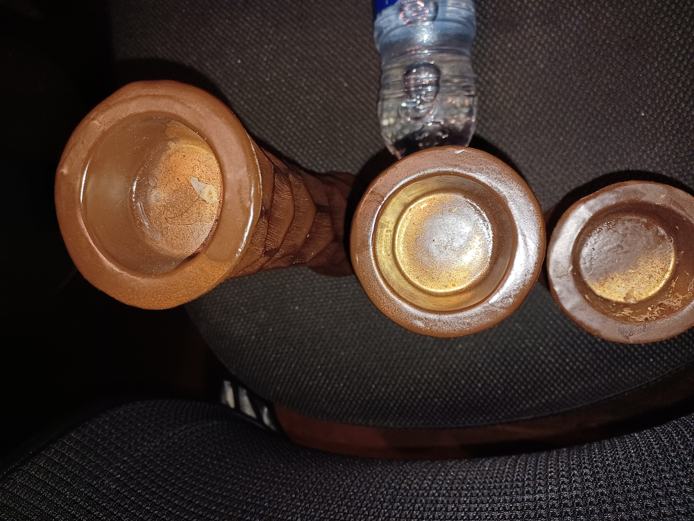 excellent quality candle holders  - set of 3 image indicator(3)