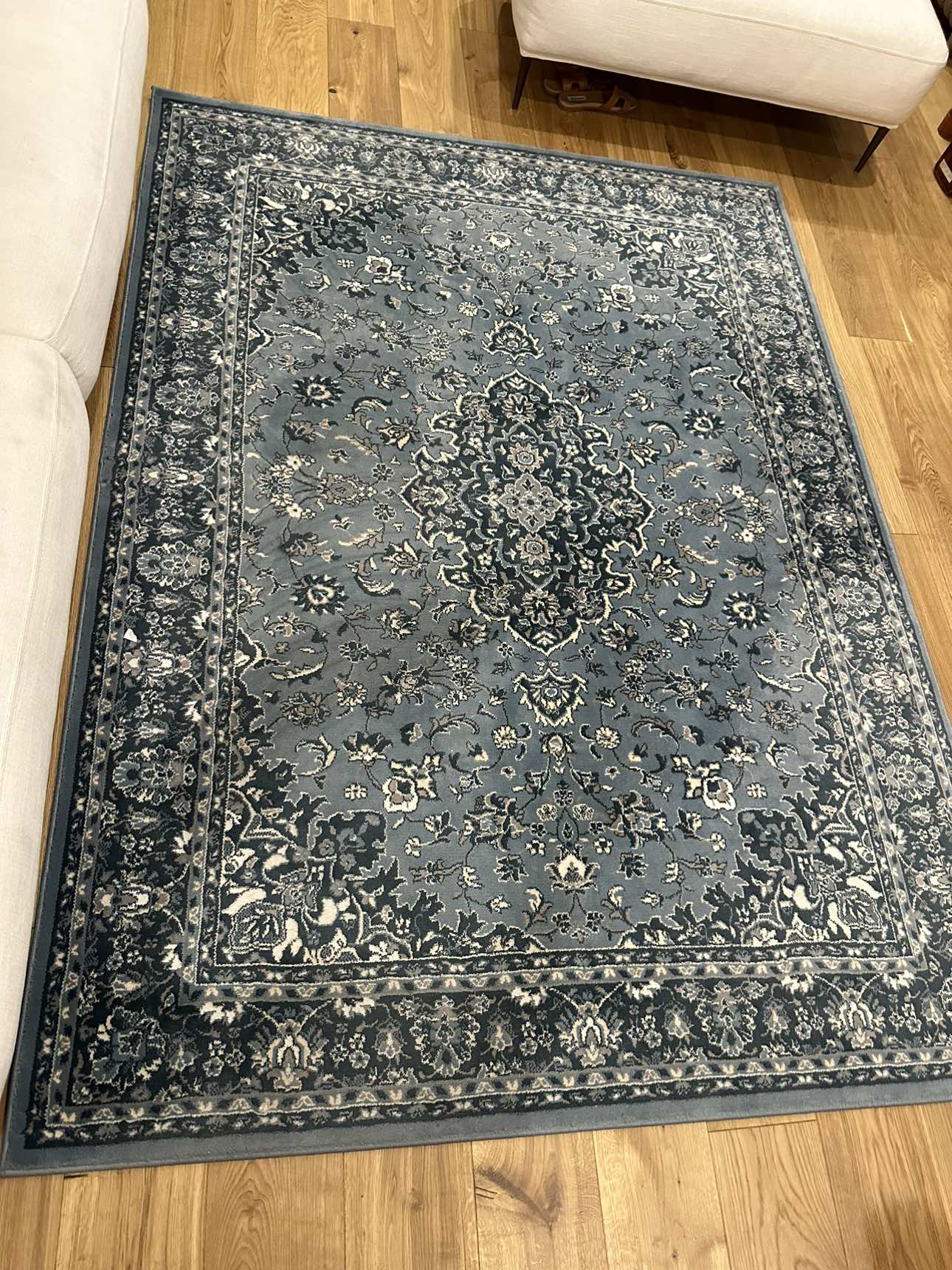 IKEA Vedbak Rug in Blue thumbnail